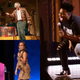 Clockwise, from left: John Mulaney and Nick Kroll in Oh Hello (Photo: Joan Marcus), Leslie Jones (Photo: Bill Gray), Ali Wong (Photo: Ken Woroner), Richard Pryor (Screenshot)